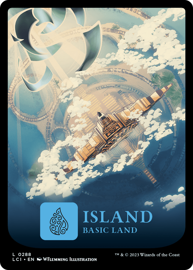Island (LCI-288) - The Lost Caverns of Ixalan Foil - Premium MTG Single from Wizards of the Coast - Just $0.13! Shop now at Game Crave Tournament Store