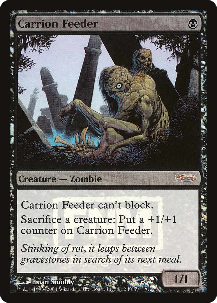 Carrion Feeder (F04-006) - Friday Night Magic 2004 Foil - Premium MTG Single from Wizards of the Coast - Just $3.88! Shop now at Game Crave Tournament Store