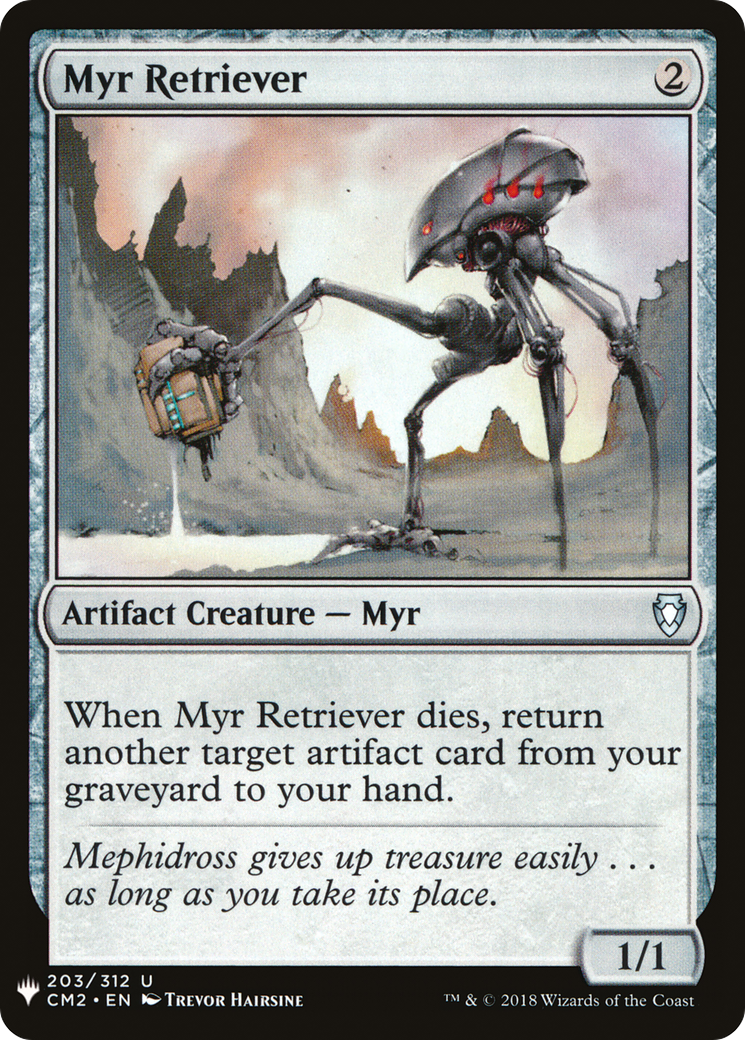 Myr Retriever (MB1-1613) - Mystery Booster - Premium MTG Single from Wizards of the Coast - Just $0.28! Shop now at Game Crave Tournament Store