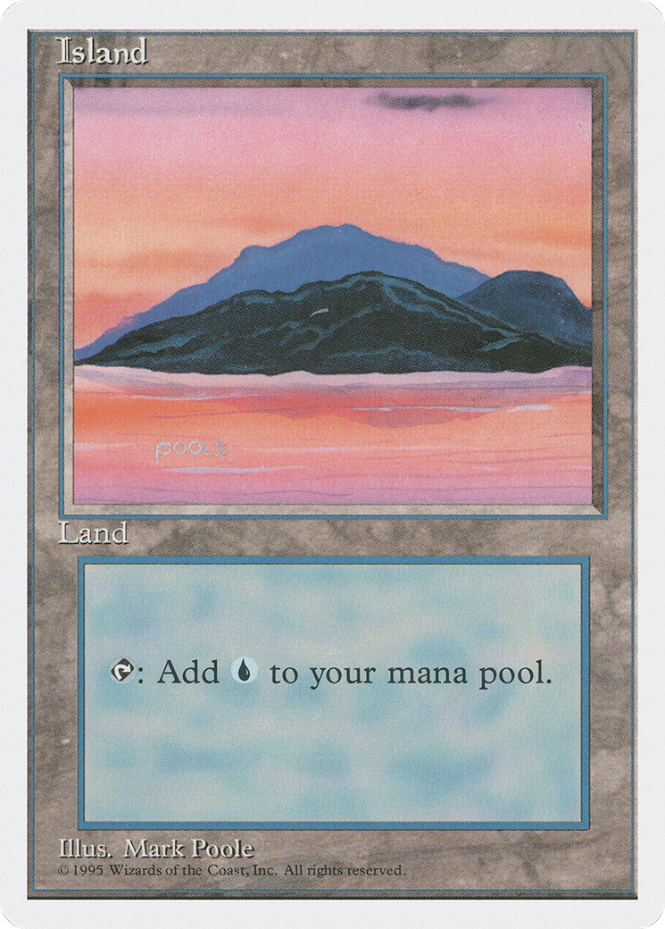 Island (4ED-369) - Fourth Edition - Premium MTG Single from Wizards of the Coast - Just $0.13! Shop now at Game Crave Tournament Store