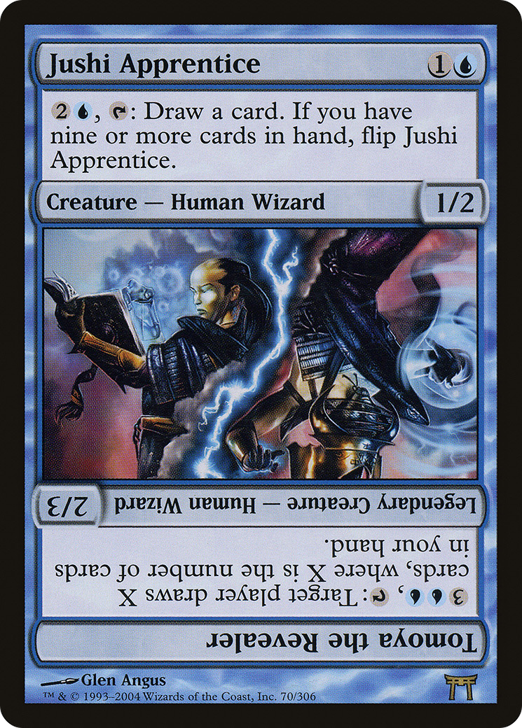 Jushi Apprentice // Tomoya the Revealer (CHK-070) - Champions of Kamigawa Foil - Premium MTG Single from Wizards of the Coast - Just $0.74! Shop now at Game Crave Tournament Store