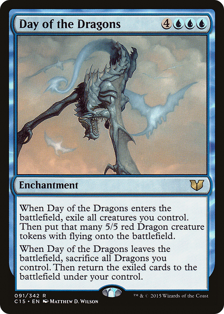 Day of the Dragons (C15-091) - Commander 2015 - Premium MTG Single from Wizards of the Coast - Just $0.08! Shop now at Game Crave Tournament Store