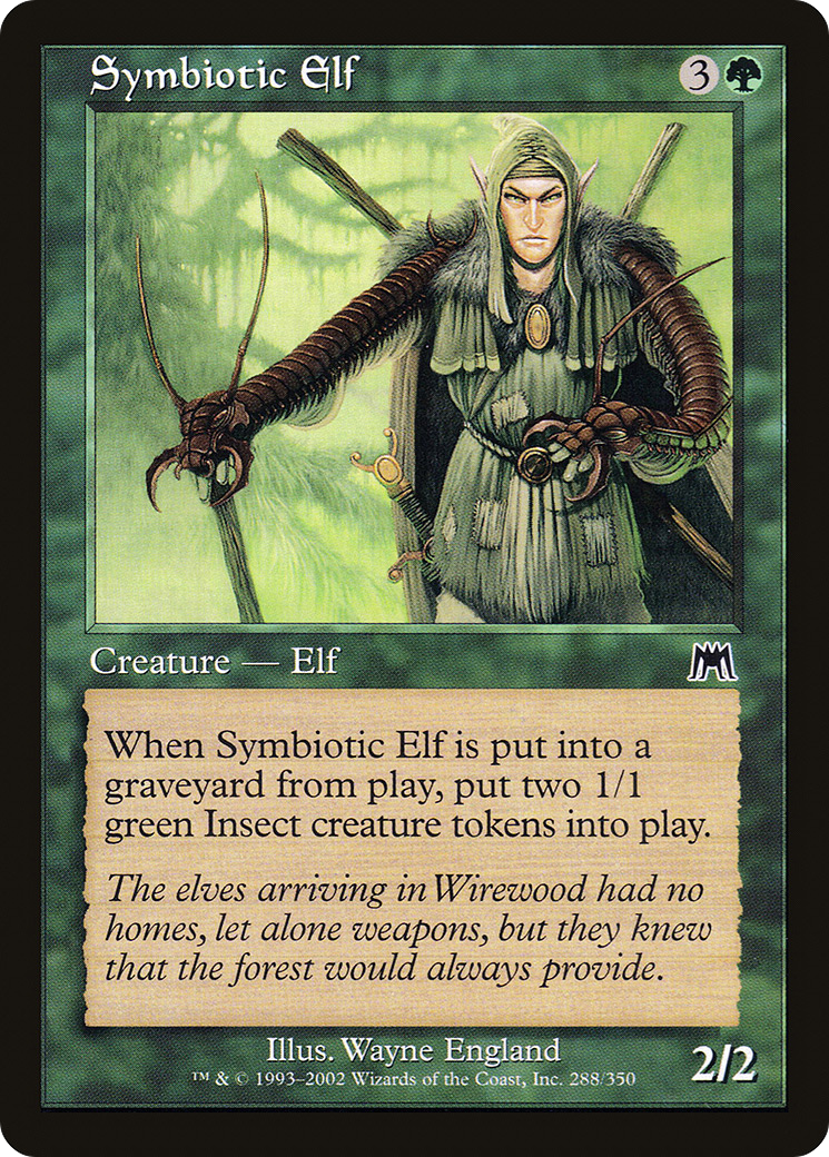 Symbiotic Elf (ONS-288) - Onslaught - Premium MTG Single from Wizards of the Coast - Just $0.08! Shop now at Game Crave Tournament Store