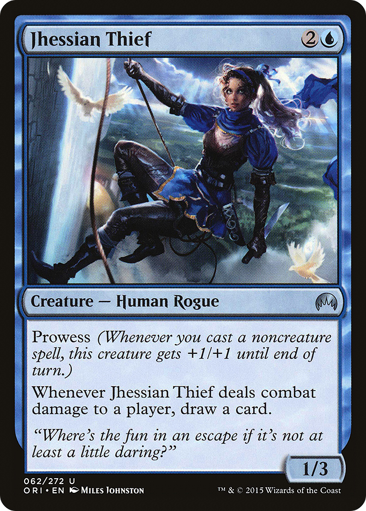 Jhessian Thief (ORI-062) - Magic Origins - Premium MTG Single from Wizards of the Coast - Just $0.08! Shop now at Game Crave Tournament Store