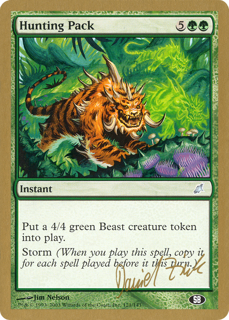 Hunting Pack (WC03-DZ121SB) - World Championship Decks 2003 - Premium MTG Single from Wizards of the Coast - Just $0.08! Shop now at Game Crave Tournament Store