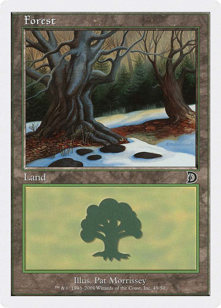 Forest (DKM-049) - Deckmasters - Premium MTG Single from Wizards of the Coast - Just $0.08! Shop now at Game Crave Tournament Store