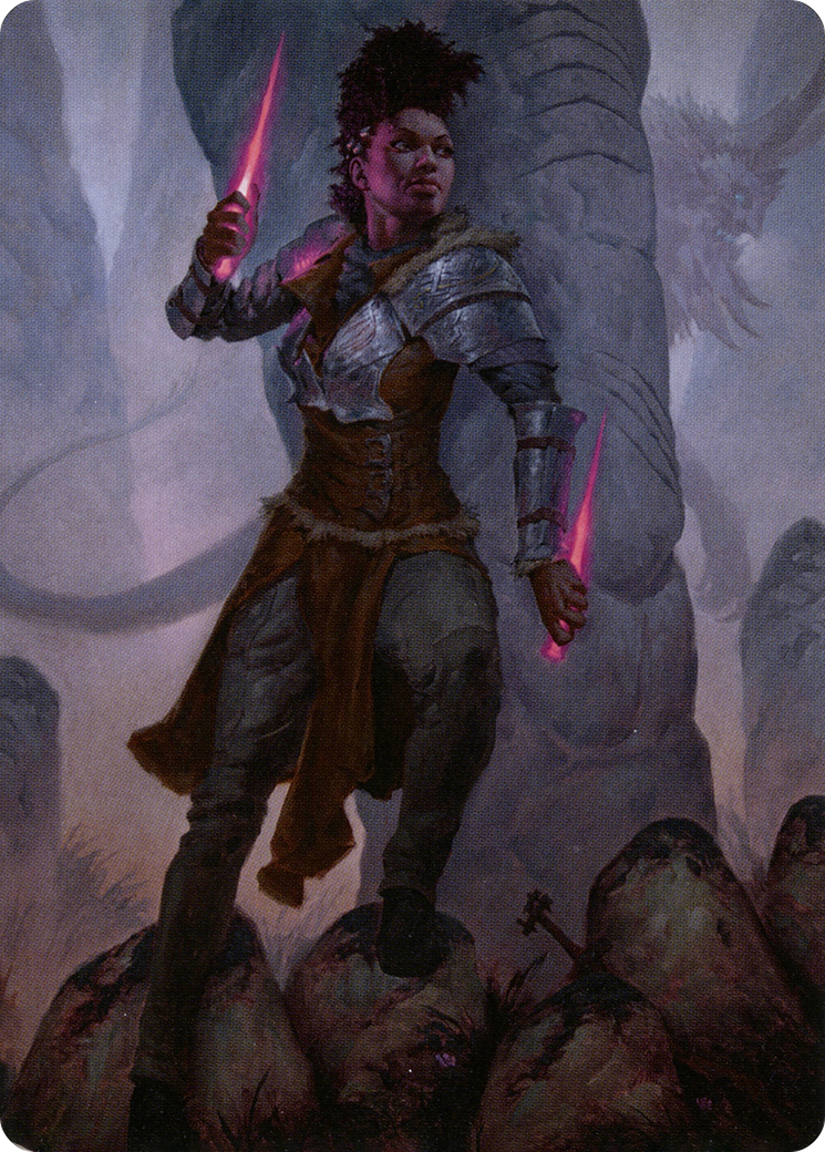 Kaya the Inexorable // Kaya the Inexorable (AKHM-058) - Kaldheim Art Series (Borderless) Foil - Premium MTG Single from Wizards of the Coast - Just $0! Shop now at Game Crave Tournament Store