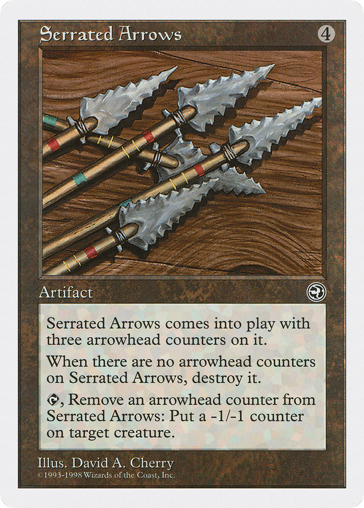 Serrated Arrows (ATH-070) - Anthologies - Premium MTG Single from Wizards of the Coast - Just $0.09! Shop now at Game Crave Tournament Store