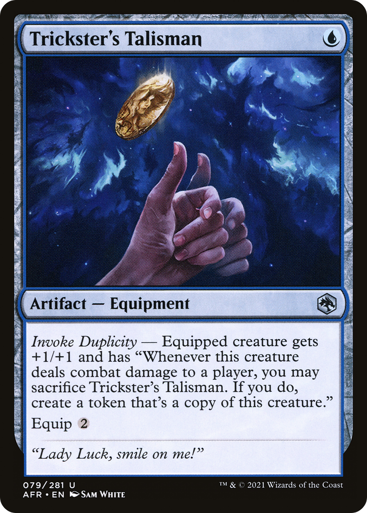 Trickster's Talisman (AFR-079) - Adventures in the Forgotten Realms - Premium MTG Single from Wizards of the Coast - Just $0.08! Shop now at Game Crave Tournament Store
