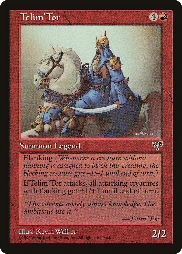 Telim'Tor (MIR-197) - Mirage - Premium MTG Single from Wizards of the Coast - Just $0.22! Shop now at Game Crave Tournament Store