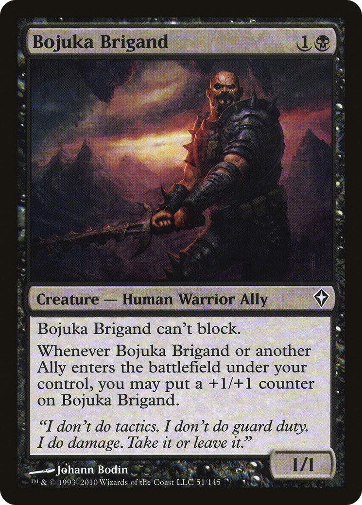 Bojuka Brigand (WWK-051) - Worldwake - Premium MTG Single from Wizards of the Coast - Just $0.08! Shop now at Game Crave Tournament Store