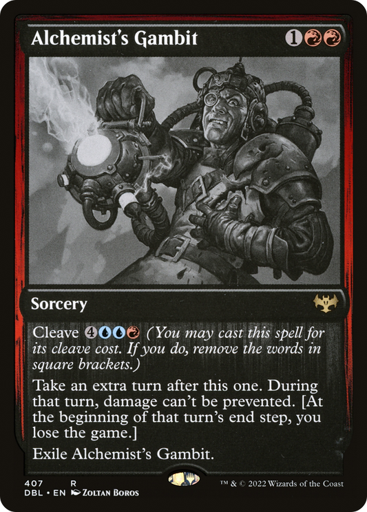 Alchemist's Gambit (DBL-407) - Innistrad: Double Feature Foil - Premium MTG Single from Wizards of the Coast - Just $1.06! Shop now at Game Crave Tournament Store