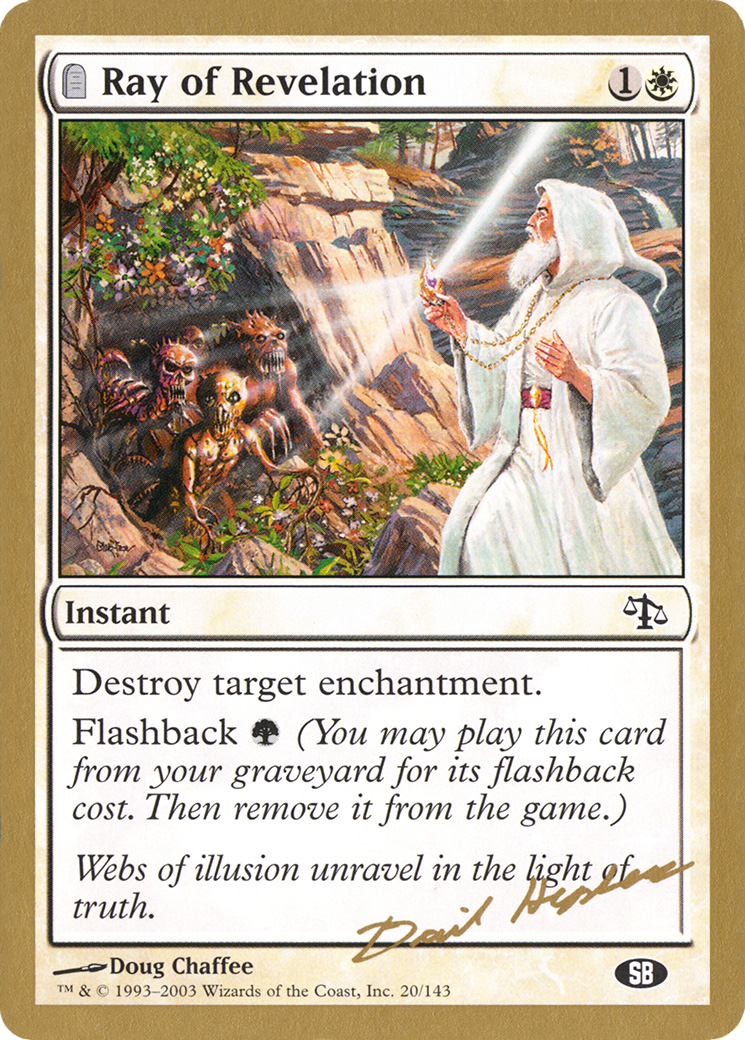 Ray of Revelation (WC03-DH20SB) - World Championship Decks 2003: (tombstone) - Premium MTG Single from Wizards of the Coast - Just $0.34! Shop now at Game Crave Tournament Store