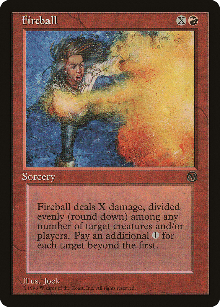 Fireball (PARL-007) - Arena League 1996 - Premium MTG Single from Wizards of the Coast - Just $3.62! Shop now at Game Crave Tournament Store