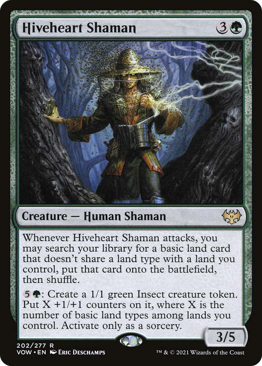 Hiveheart Shaman (VOW-202) - Innistrad: Crimson Vow - Premium MTG Single from Wizards of the Coast - Just $0.08! Shop now at Game Crave Tournament Store