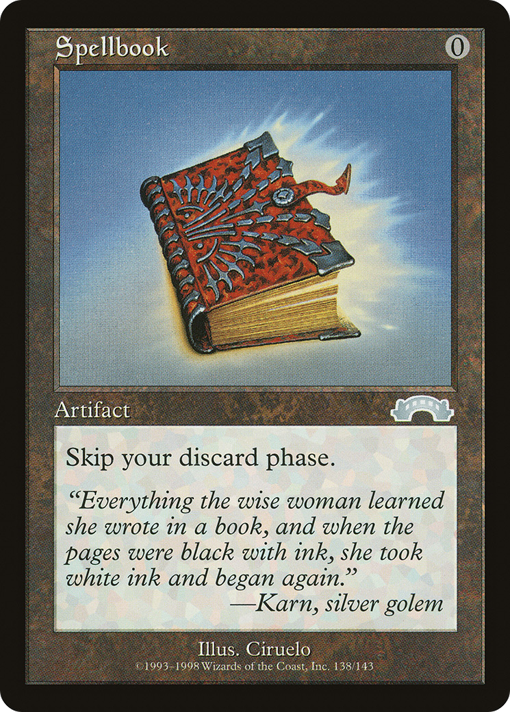 Spellbook (EXO-138) - Exodus - Premium MTG Single from Wizards of the Coast - Just $0.44! Shop now at Game Crave Tournament Store
