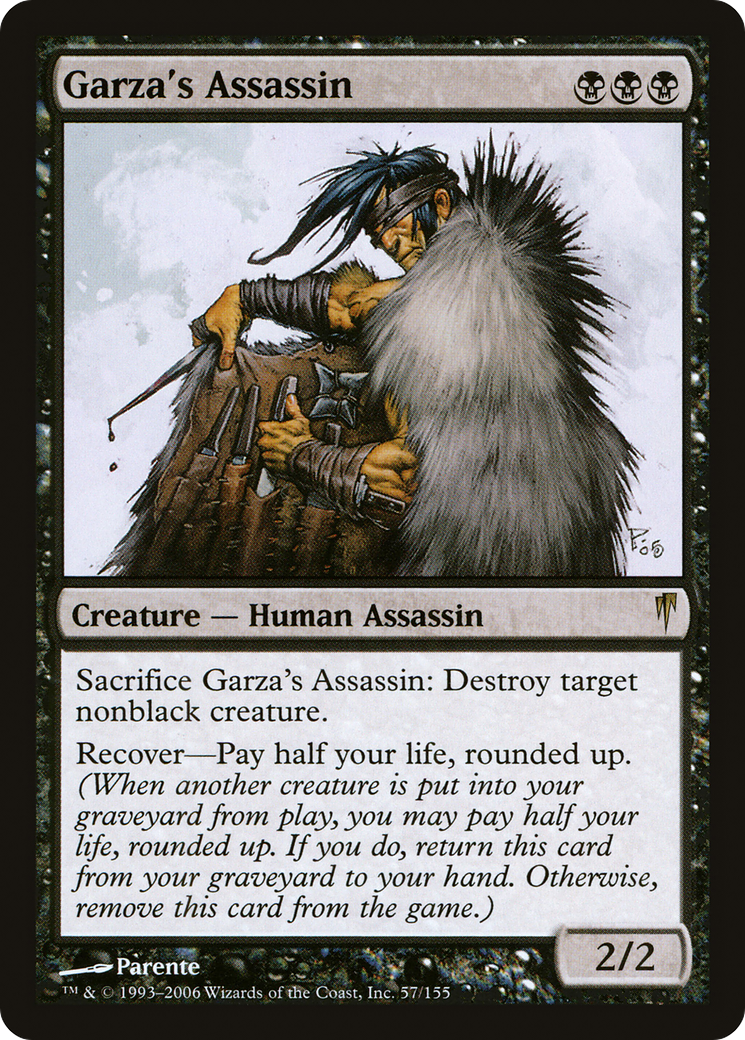 Garza's Assassin (CSP-057) - Coldsnap - Premium MTG Single from Wizards of the Coast - Just $0.31! Shop now at Game Crave Tournament Store