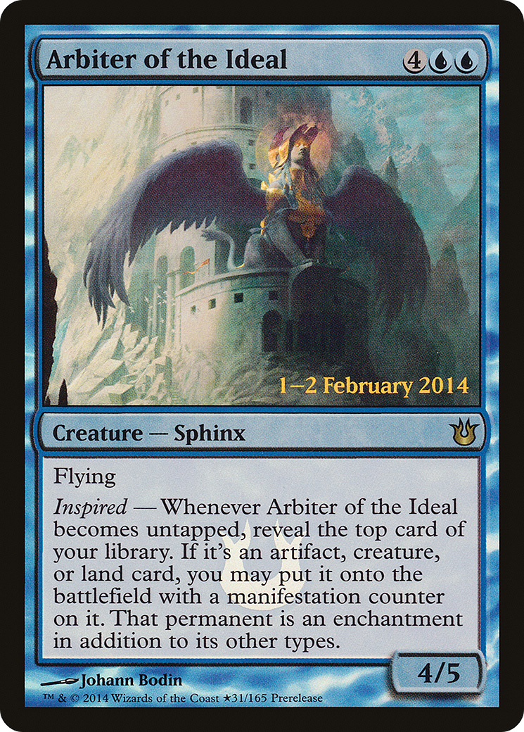 Arbiter of the Ideal (PBNG-31★) - Born of the Gods Promos Foil - Premium MTG Single from Wizards of the Coast - Just $0.11! Shop now at Game Crave Tournament Store