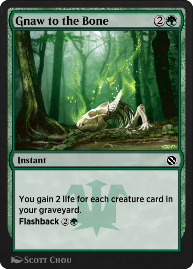Gnaw to the Bone (SIS-050) - Shadows of the Past - Premium MTG Single from Wizards of the Coast - Just $0! Shop now at Game Crave Tournament Store