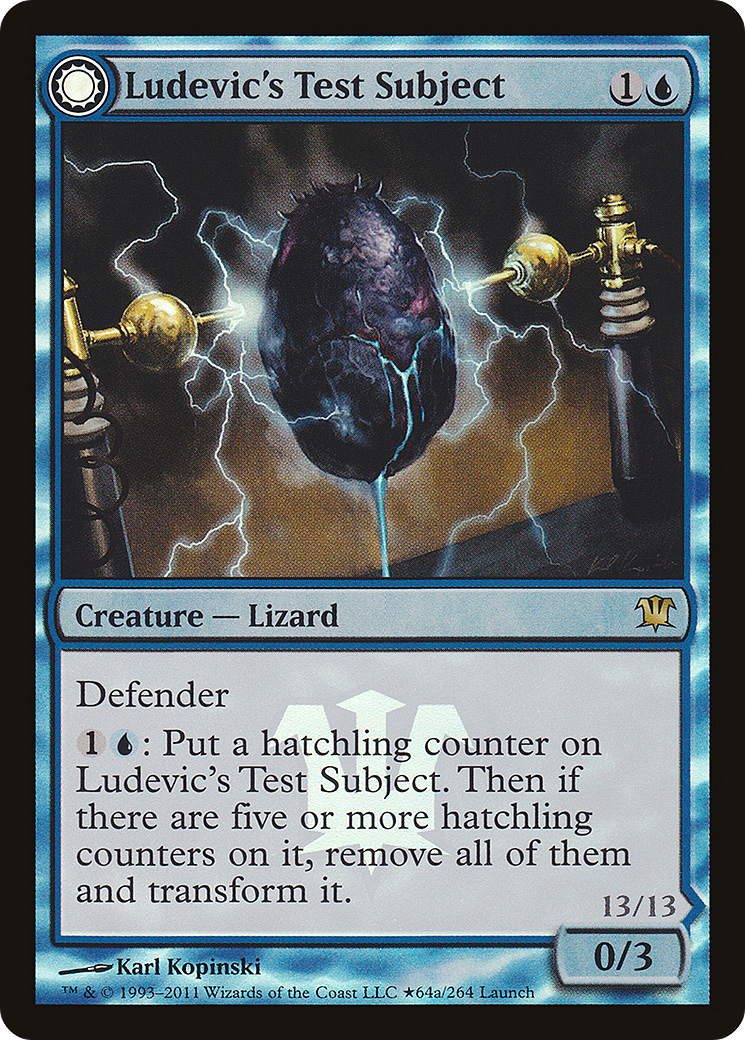 Ludevic's Test Subject // Ludevic's Abomination (PISD-64★) - Innistrad Promos: (Double Faced Transform) Foil - Premium MTG Single from Wizards of the Coast - Just $0.17! Shop now at Game Crave Tournament Store
