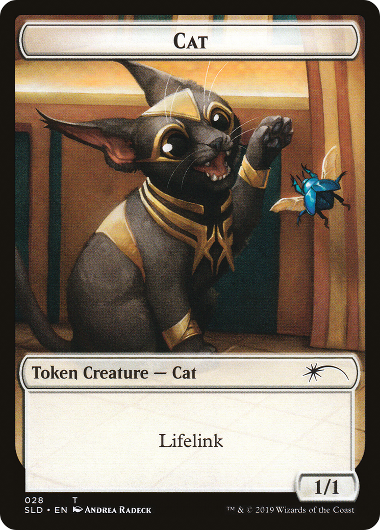 Cat (SLD-028) - Secret Lair Drop - Premium MTG Single from Wizards of the Coast - Just $0! Shop now at Game Crave Tournament Store