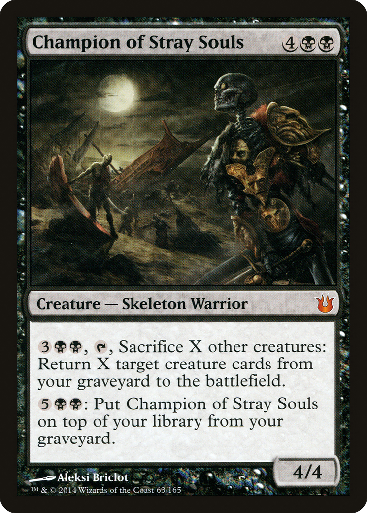 Champion of Stray Souls (BNG-063) - Born of the Gods - Premium MTG Single from Wizards of the Coast - Just $0.10! Shop now at Game Crave Tournament Store