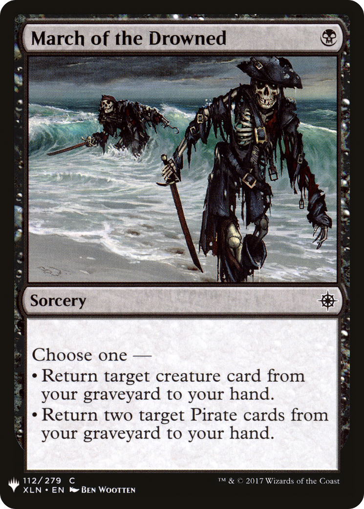 March of the Drowned (MB1-706) - Mystery Booster - Premium MTG Single from Wizards of the Coast - Just $0.08! Shop now at Game Crave Tournament Store