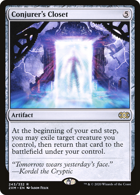 Conjurer's Closet (2XM-243) - Double Masters - Premium MTG Single from Wizards of the Coast - Just $3.06! Shop now at Game Crave Tournament Store