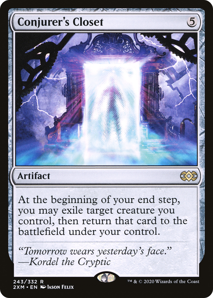 Conjurer's Closet (2XM-243) - Double Masters Foil - Premium MTG Single from Wizards of the Coast - Just $2.30! Shop now at Game Crave Tournament Store