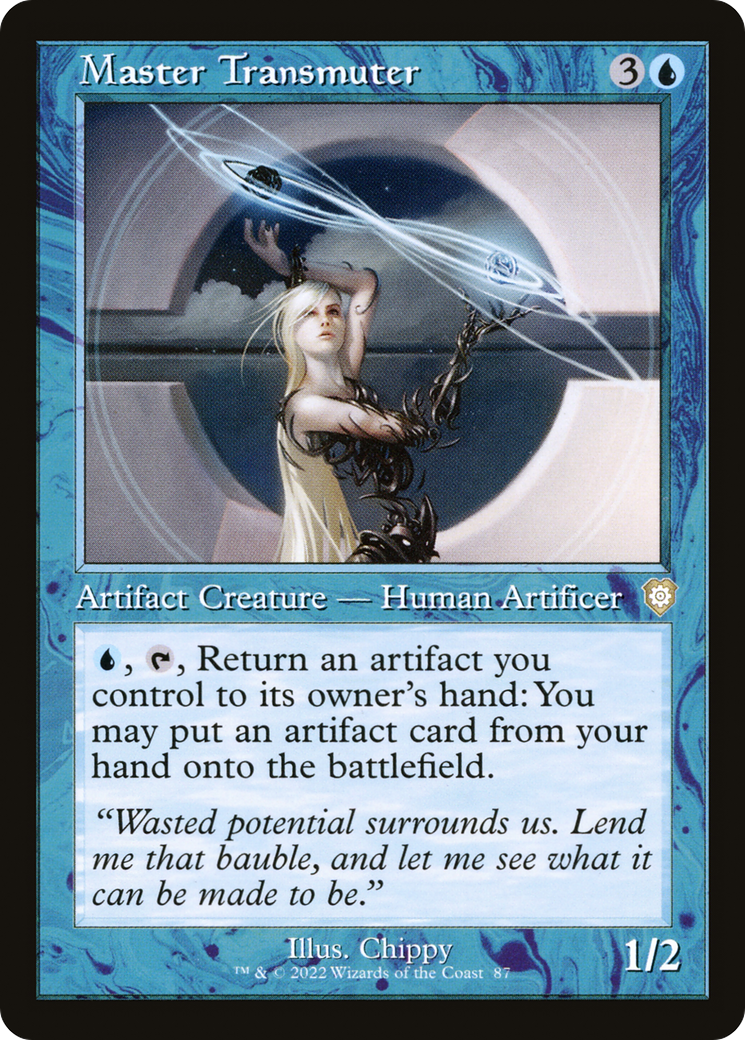 Master Transmuter (BRC-087) - The Brothers' War Commander - Premium MTG Single from Wizards of the Coast - Just $0.29! Shop now at Game Crave Tournament Store