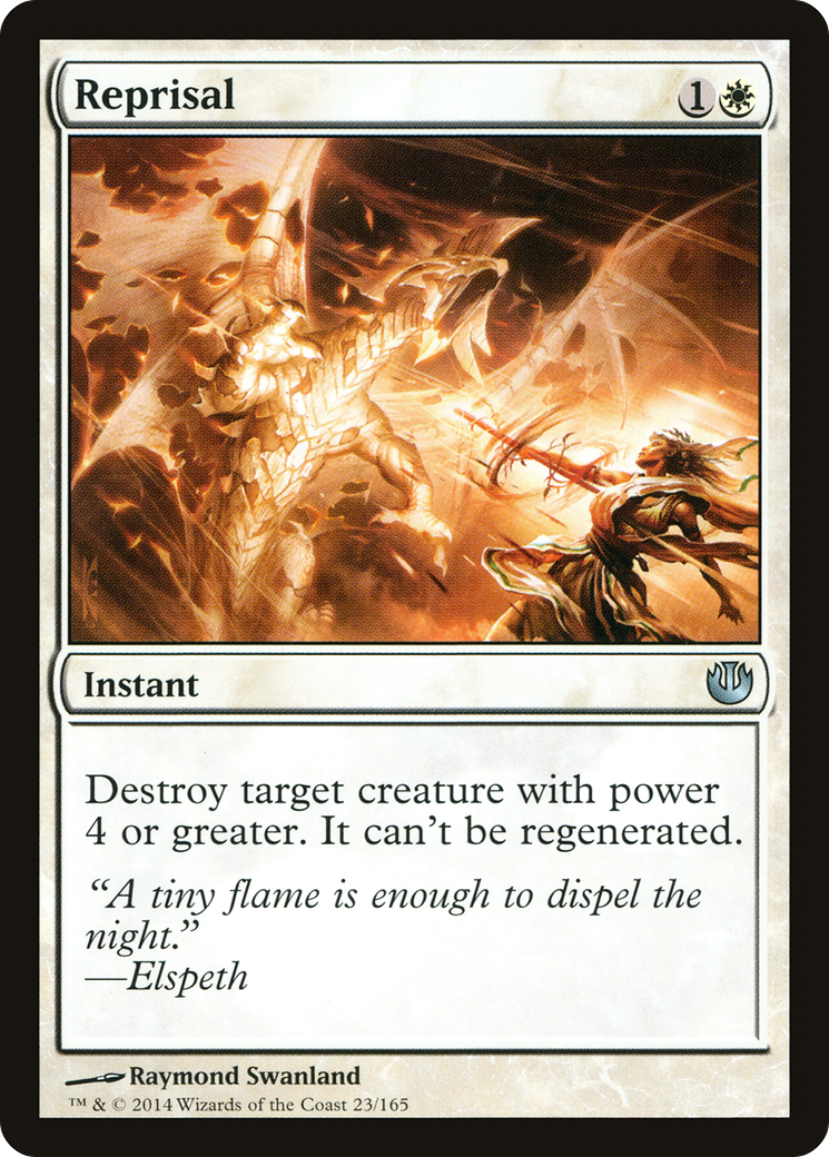 Reprisal (JOU-023) - Journey into Nyx Foil - Premium MTG Single from Wizards of the Coast - Just $0.12! Shop now at Game Crave Tournament Store