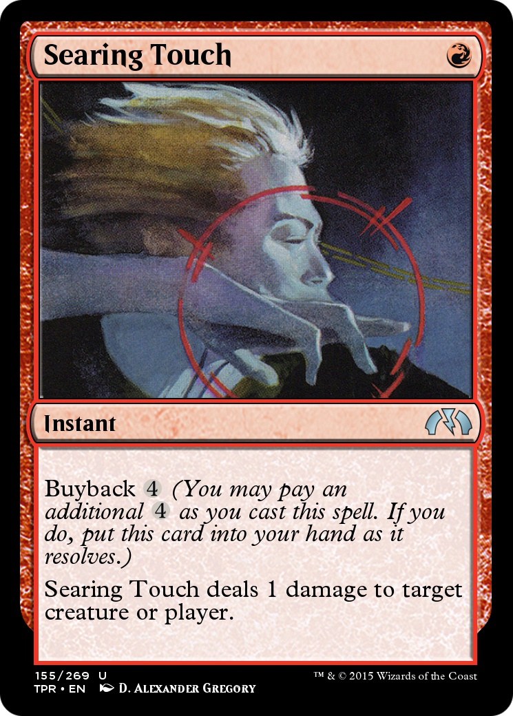 Searing Touch (TPR-155) - Tempest Remastered - Premium MTG Single from Wizards of the Coast - Just $0! Shop now at Game Crave Tournament Store