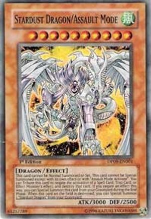 Stardust Dragon/Assault Mode (DP09-EN001) - Duelist Pack 9: Yusei 2 1st Edition - Premium Yugioh Single from Konami - Just $0.75! Shop now at Game Crave Tournament Store