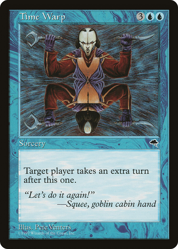 Time Warp (TMP-097) - Tempest - Premium MTG Single from Wizards of the Coast - Just $10.15! Shop now at Game Crave Tournament Store