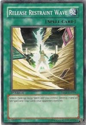 Release Restraint Wave (DP09-EN019) - Duelist Pack 9: Yusei 2 Unlimited - Premium Yugioh Single from Konami - Just $0.08! Shop now at Game Crave Tournament Store