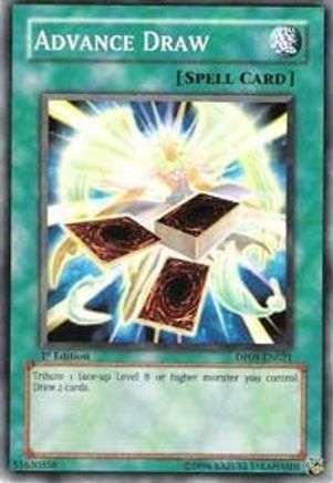 Advance Draw (DP09-EN021) - Duelist Pack 9: Yusei 2 1st Edition - Premium Yugioh Single from Konami - Just $0.36! Shop now at Game Crave Tournament Store