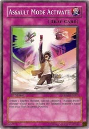Assault Mode Activate (DP09-EN022) - Duelist Pack 9: Yusei 2 1st Edition - Premium Yugioh Single from Konami - Just $0.59! Shop now at Game Crave Tournament Store