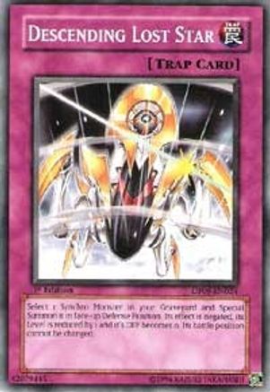 Descending Lost Star (DP09-EN024) - Duelist Pack 9: Yusei 2 1st Edition - Premium Yugioh Single from Konami - Just $0.26! Shop now at Game Crave Tournament Store