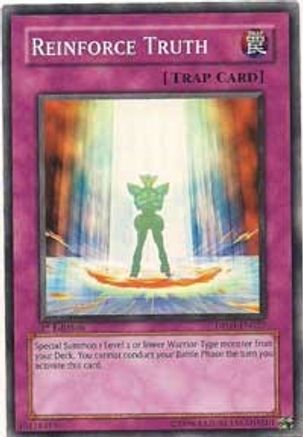 Reinforce Truth (DP09-EN027) - Duelist Pack 9: Yusei 2 Unlimited - Premium Yugioh Single from Konami - Just $0.30! Shop now at Game Crave Tournament Store