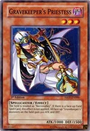Gravekeeper's Priestess (ABPF-EN000) - Absolute Powerforce Unlimited - Premium Yugioh Single from Konami - Just $0.78! Shop now at Game Crave Tournament Store