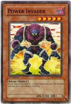 Power Invader (ABPF-EN009) - Absolute Powerforce Unlimited - Premium Yugioh Single from Konami - Just $0.25! Shop now at Game Crave Tournament Store