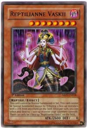 Reptilianne Vaskii (ABPF-EN018) - Absolute Powerforce 1st Edition - Premium Yugioh Single from Konami - Just $0.80! Shop now at Game Crave Tournament Store