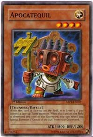 Apocatequil (ABPF-EN022) - Absolute Powerforce Unlimited - Premium Yugioh Single from Konami - Just $0.25! Shop now at Game Crave Tournament Store