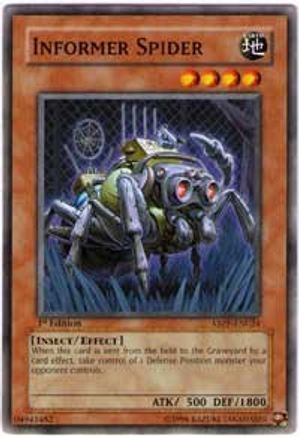 Informer Spider (ABPF-EN024) - Absolute Powerforce 1st Edition - Premium Yugioh Single from Konami - Just $0.25! Shop now at Game Crave Tournament Store