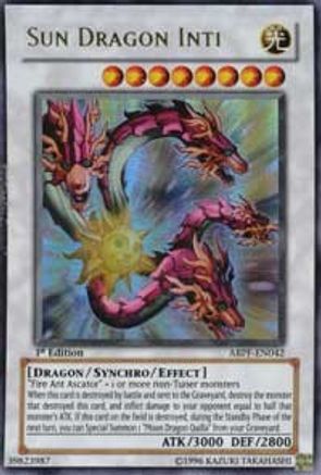 Sun Dragon Inti (ABPF-EN042) - Absolute Powerforce 1st Edition - Premium Yugioh Single from Konami - Just $2.98! Shop now at Game Crave Tournament Store