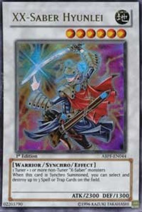 XX-Saber Hyunlei (ABPF-EN044) - Absolute Powerforce 1st Edition - Premium Yugioh Single from Konami - Just $24.60! Shop now at Game Crave Tournament Store