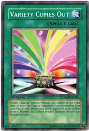 Variety Comes Out (ABPF-EN046) - Absolute Powerforce Unlimited - Premium Yugioh Single from Konami - Just $0.25! Shop now at Game Crave Tournament Store