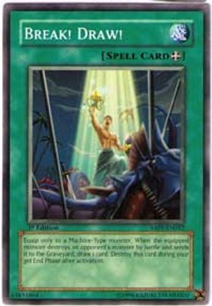 Break! Draw! (ABPF-EN052) - Absolute Powerforce Unlimited - Premium Yugioh Single from Konami - Just $0.25! Shop now at Game Crave Tournament Store