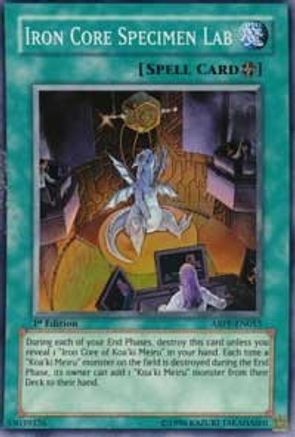 Iron Core Specimen Lab (ABPF-EN055) - Absolute Powerforce Unlimited - Premium Yugioh Single from Konami - Just $0.26! Shop now at Game Crave Tournament Store
