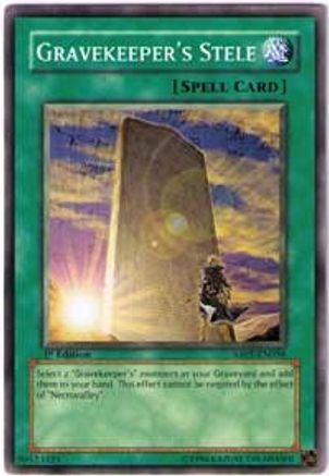 Gravekeeper's Stele (ABPF-EN056) - Absolute Powerforce Unlimited - Premium Yugioh Single from Konami - Just $0.26! Shop now at Game Crave Tournament Store